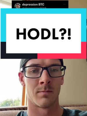 A post by @cryptocabin on TikTok caption: HODL mentality is foolish. Realize those gains next time! 💰💸💵 #nfa #hodl #gains #crypto #bitcoin #cryptocabin