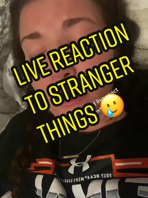 A post by @butwhy on TikTok caption: Was anyone else a disheveled blubbering baby during the Stranger Things finale? 🥲#strangerthings4 #strangerthings #livereaction #fyp #foryou #foryoupage #eddiemunson #netflix