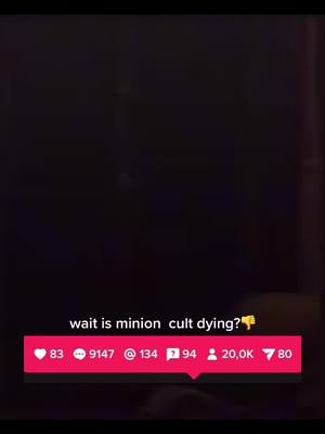 A post by @minioncultleader11 on TikTok caption: dont let it die gang #fyp #mnioncult #dying #recover #viral #foryou #pleasegoviral #dontflop #tecnobladenevereies