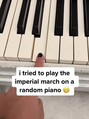 A post by @lordllama11 on TikTok caption: #starwars #imperialmarch #piano #llamapink11iscool #lordllama11