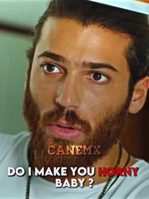 A post by @canemx on TikTok caption: I'm sure that Sanem makes him horny 😋 | #fyp #fypシ #foryoupage #turkish #turkey #turkishseries #series #can #canyaman #candivit #sanem #erkencikus #demetozdemir #demet #hot #attractive