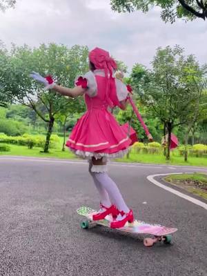 A post by @zar61lawyfp on TikTok caption: #Skateboarding #cute #tiktok #fyp #foryoupage #cosplay #foryou