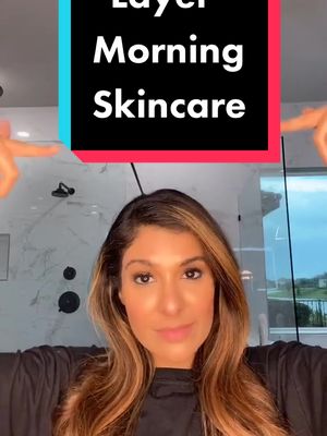 A post by @sosonaskincare on TikTok caption: Layer your morning skincare. #SkinCare101 #skintok#skincareroutine#skincaretips#beautyhacks#antiaging#treatskinconcerns#layeringproducts#morningskincare#skintok