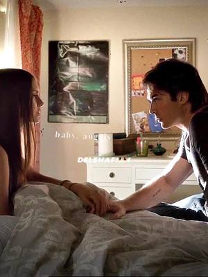 A post by @delenafilm on TikTok caption: “delena is toxic” ok? fake everything #delena #tvd