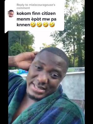 A post by @alonzoe509 on TikTok caption: Reply to @mialacourageuse #alonzoesergiles #pejojo #haitiancomedy