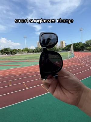 A post by @tvsisbox on TikTok caption: #SlurpeeRun #smartsunglasses #smartglasses #audioglasses #musicglasses #tech #techtok