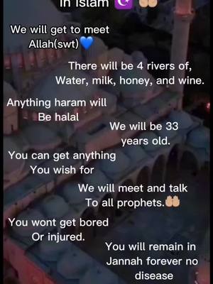 A post by @islamic.videos73 on TikTok caption: #factsAboutIslam💙 #islam#dua#allah#jannah #fypシ゚viral