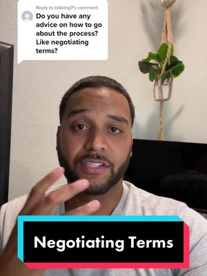 A post by @benbuyshouses on TikTok caption: Replying to @blkking7 Negotiating Terms #creativefinance #realestate #realestateinvestor #realestateinvesting #houston #wholesaling #wholesalingrealestate #entrepreneur