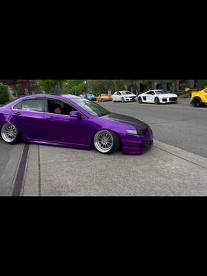 A post by @baby_buddha503 on TikTok caption: When you relized you f*cked up 😬 #static #acura #tsx  #stancewars #slammedenuff #fyp