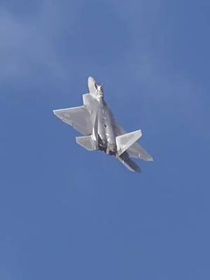 A post by @suresh_2k on TikTok caption: F-22 Vertical take off #aviation #crosswind #airforce #airplane #navy #trending #fypシ #funny #airshow #crazy #pilot #crash #space