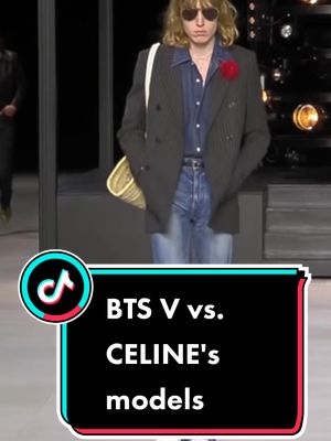 A post by @lieblingkim on TikTok caption: want some more? #taehyung #v #btsv #bts #kimtaehyung #fashion #celine #viral #fyp