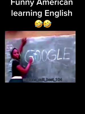 A post by @minions_cult_best_104 on TikTok caption: #american#funnyvideos#funny#google#foryou#english #😂😂#share#like#follow#learning                                                      Thanks for 5700 follower❤️