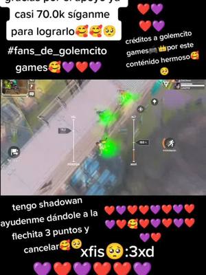 A post by @fans_de_golemcitogames on TikTok caption: tengo #shadowan aiuda 😫😔