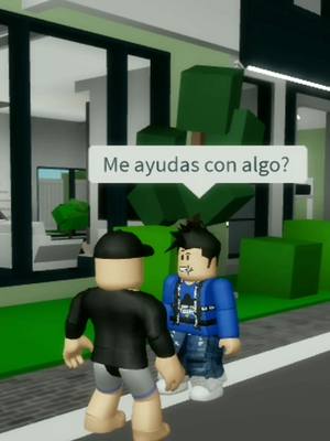 A post by @cobeny on TikTok caption: Yo queriendo ayudar y así me pagan. #roblox #humor