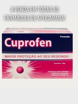 A post by @chupacudeapucarana on TikTok caption: Foi atacado pelo chupacu? Use a pomafa Cuprofen! Tão eficaz como Nivea e Hipoglós! #chupacudeapucarana 👹