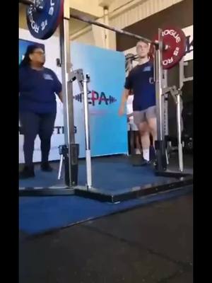 A post by @muddlebuck on TikTok caption: Not the best quality as its screen records from a live stream, but wanted to preserve it anyway. 115kg, 55kg, 115kg all comp pbs. 120kg dead came all the way up, but not smooth enough so technical failure- next time. Braved going alone, made some great new frownds. Highlight of the day was a big hug and pat on the back from @GB powerlifting support group himself #powerliftingwomen #womenwholift #southeastpowerlifting