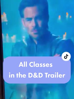 A post by @tommyattiktok on TikTok caption: All the classes in the Dungeons & Dragons: Honor Among Thieves Trailer!! 🥰 #dungeonsanddragons #dungeonsanddragonsmovie #honoramongthieves #dndmovie #dndclassses