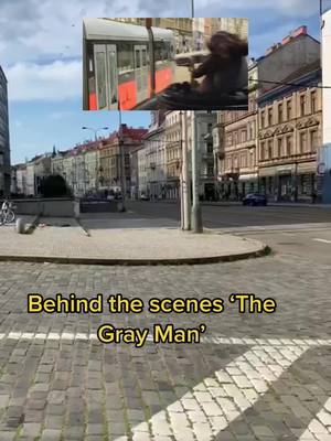 A post by @indiefilmmakers on TikTok caption: Have you seen this movie🍿 here is a Behind the scenes “The Gray Man” 🎥@filmunited #behindthescenes