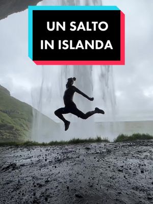 A post by @.thelollo on TikTok caption: Un #salto in #Islanda #travel #jump