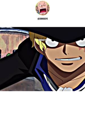 A post by @zorocentral on TikTok caption: Sabo 🐐 | #fyp #onepiece #anime #edit #sabo #luffy #weeb #viral #wano