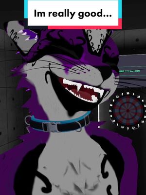 A post by @zahnsolo94 on TikTok caption: Oh no i missed 😳 #furrytiktok #furry #vrchat #fullbodytracking #zahnsolo94 #vrfurry #tiktokfurry #vrmoments