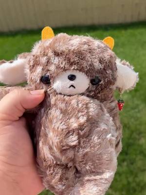 A post by @her.designs.art on TikTok caption: Fawn baby plushie 😭🦌💕#handmadeplushies #plushiesoftiktok #plushtoys #handmadeplushie #handmadeplush #cottagecore