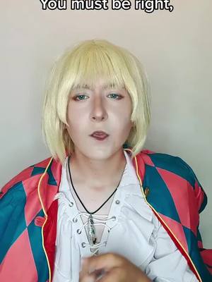 A post by @dumpsterfire_cosplays on TikTok caption: Anyway😍, I want to see if I can apply for thrle creator pass for mcm💪||#howl #howlcosplay #howlpendragon #howlpendragoncosplay #howlsmovingcastle #howlsmovingcastlecosplay #cosplay