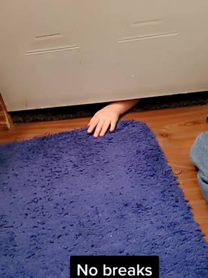 A post by @_okiemom_ on TikTok caption: i know I'm not the only one #CVSPaperlessChallenge #boymom #bathroom #kids #leavemealone