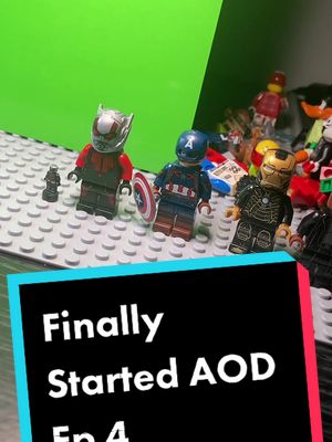 A post by @bike5_productions on TikTok caption: I promise #animation #stopmotion #brickfilm #brickfilming #lego #marvel #avengers #avengersaod #youtube #antman #fyp