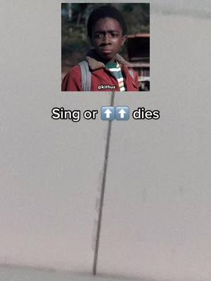 A post by @_.tvd.to._64 on TikTok caption: Sing or _____ dies!!!! #strangerthings #singordie #fyp #fypシ #willbyers