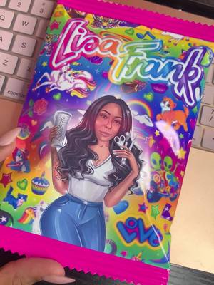 A post by @fairykraftmother on TikTok caption: custom lisa frank bags #PostitAffirmations #WeStickTogether #lisafrank #lisafrankvibes #customchip #customchipbags #partyfavors #kidsbirthday #kidsparty #kidspartyideas #momowned #mompreneur