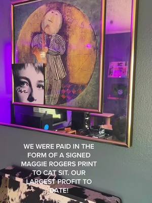 A post by @jordanrayhalsey on TikTok caption: We’ll raise him to be your number one fan @maggierogers #maggierogers