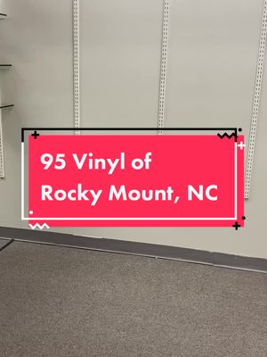 A post by @vinylcreations on TikTok caption: 95 Vinyl of Rocky Mount, NC.  #popupshop #nccheck #craftvinyl #vinylsupplyshop #95vinyl #cricutsupplies