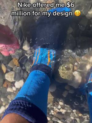 A post by @cloudywalks.com on TikTok caption: They really did though 🤦‍♂️ #fyp #waterproof #socks #viral