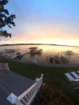 A post by @upstatesledders on TikTok caption: Thought a storm was coming but switched to a great night! #upstateny #conesuslake #fingerlakes #Summer #lakelife