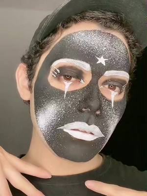 A post by @soyhernancaro on TikTok caption: BLACK 🖤 IG: soyhernancaro #mua #makeupartist #makeup #foryou #fyp #video #support 