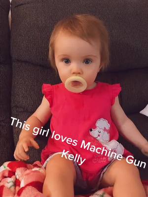 A post by @courtmcghee on TikTok caption: #machinegunkelly My niece is obsessed with mgk 🖤❤️‍🔥💖 #rock #babiesoftiktok