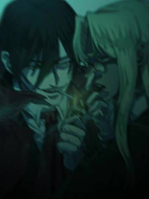 A post by @liamqs on TikTok caption: #hellsing #alucard #alucardedit #liamqs #recommendations #edits