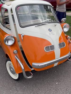 A post by @turoz5.0 on TikTok caption: Real ones know #bmw #carsoftiktok #isetta #fypシ