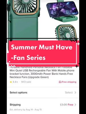 A post by @kendallfaye2 on TikTok caption: #summermusthaves #fan #electricalshock #foryou #fyp #TikTokMadeMeBuyIt #shopontiktok