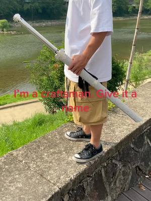 A post by @ddtsword on TikTok caption: #fpy #handmade #ninja #sword