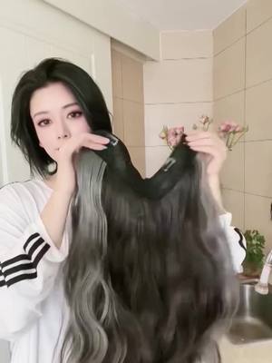 A post by @wig475 on TikTok caption: #wig#hair#hairstyle #hairtutorial