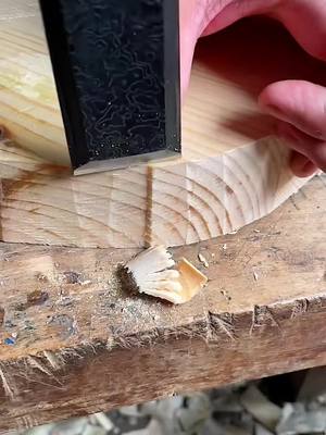 A post by @woodenbrother on TikTok caption: Cut woods#asmr #satisfying #fyp #foryou #cutwood #handwork