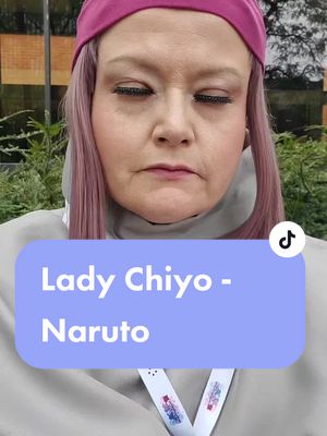 A post by @rhplus on TikTok caption: It took a few years to finish this cosplay. I haven't seen a Naruto cosplayer yet today. 🤣 #ladychiyo #naruto #over40cosplay