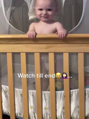 A post by @kaylisizemore on TikTok caption: He did not like what I said😂 #foryoupage #fyp #foryou #baby #sleep #angrybaby