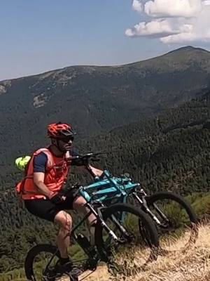 A post by @ascendubikes on TikTok caption: Impossible climb in ski resort. #mtb #ascendu #ridethemountain