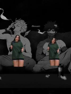 A post by @darilynroblezgarcia on TikTok caption: #Dabi#hawks#song#ay ay ay me grita mujeriego#followformorevideo♥️🙏 #😱fypシ゚viral🖤tiktok #myheroacademia#villainToyaDabi#