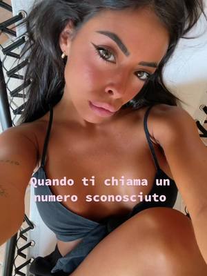 A post by @aurora.caracciolo on TikTok caption: Numero SCONOSCIUTO? 🤔📞#rispondiamo #sipronto