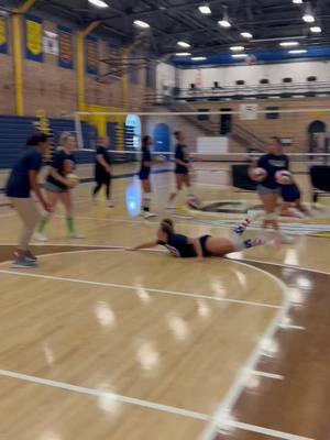 A post by @shsvb_ on TikTok caption: Mic’d Up with Sterling VB🎙 Coach Martin & Coach Ruiz giving lots of encouragement during today’s conditioning drills👏🏼 #fyp #volleyball #micdup #conditioningdrills