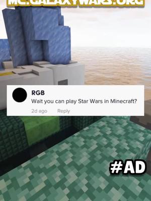 A post by @littlelegendlurker on TikTok caption: Let’s play Minecraft Star Wars! #Minecraft #mcyt #twitch #galaxywars #starwars